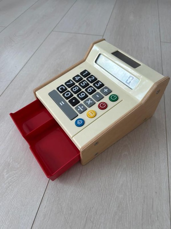 Caisse Enregistreuse Éducative Pour Enfants 3-8 Ans – Jeu De Supermarché Avec Scanner, Balance, Musique Et Chariot – Apprendre En Jouant