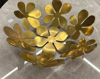 IKEA Fruit Basket Bowl Gold Color - Designed by Monika Mulder