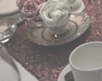 Rose Pink Table Runners