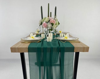 Table Runner - Green, Sage, Blue, Navy, Teal