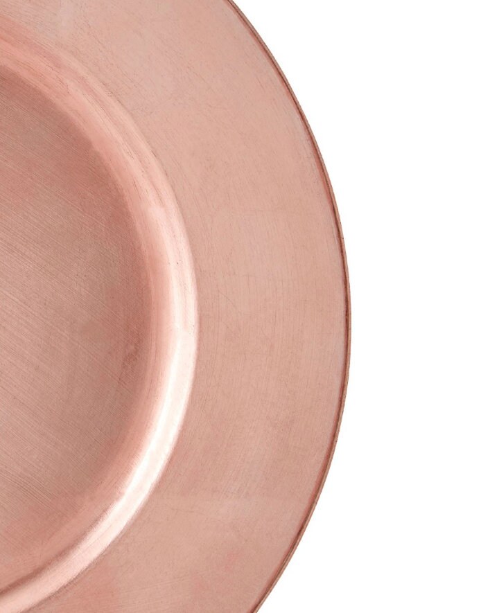 Charger Plates Rose Gold Silver Gold Etsy