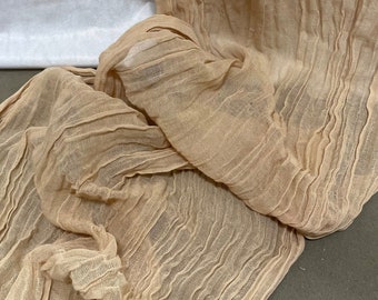 Gauze Table Runners neutral aesthetic