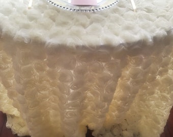 Sheer Blush Tablecloth