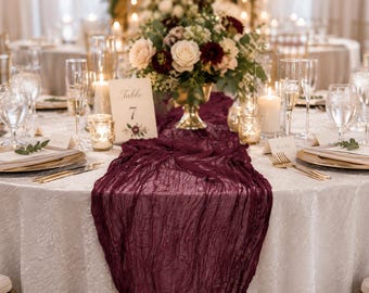 Wine Table Runner