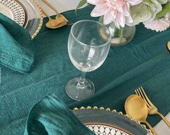 Green Table Runner