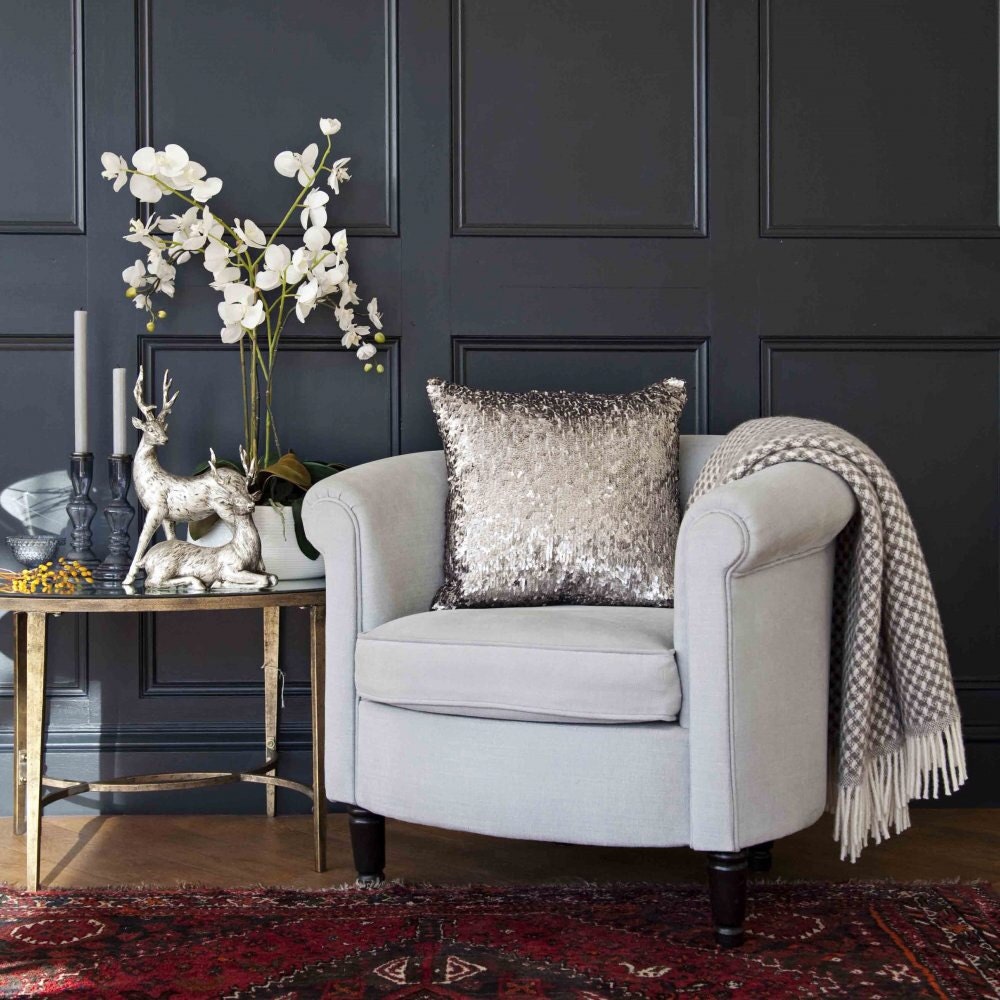 Couvercle de Coussin d'oreiller Sequin