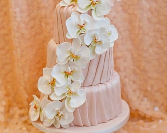 Sheer Tablecloth Wedding Decor