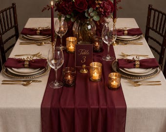Wine Table Runner
