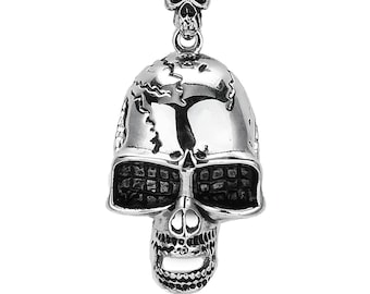 APE7® Edelstahl Heiliges Jesus Kreuz Anhänger Lilienkreuz Fleur-De-Lis mit oder ohne Halskette 75cm Mittelalter Biker Schmuck Gothic