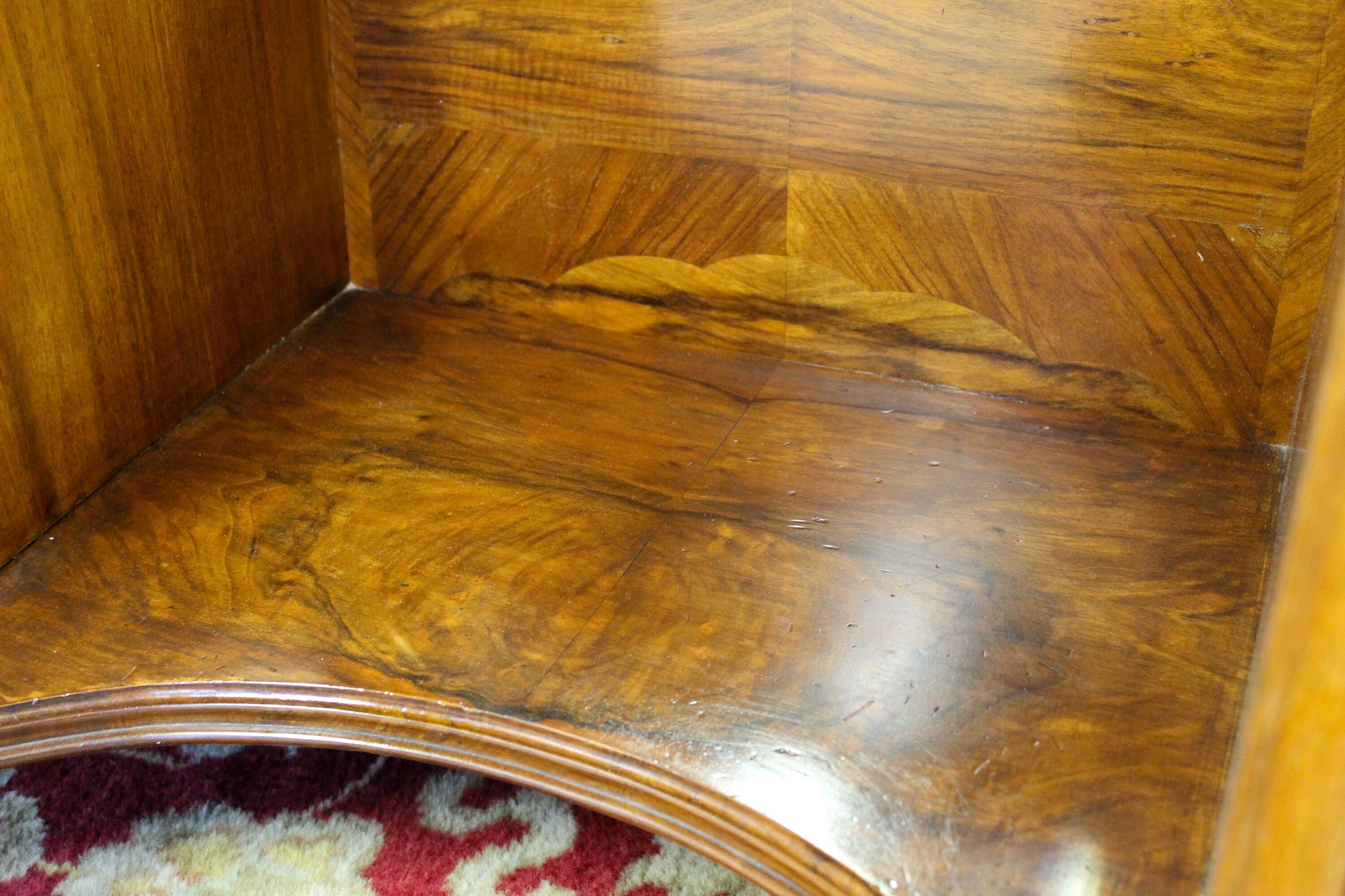 Vintage Veneer Dressing Table With Triple Mirrors Vintage Etsy UK