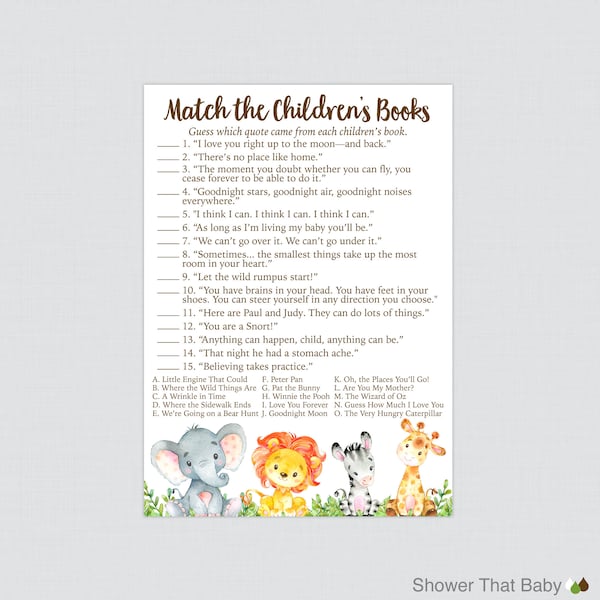 Baby Book Quotes Etsy