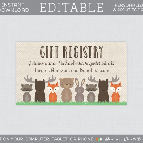 Baby Registry Etsy