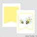 Printable Bumble Bee Baby Shower Banner in Yellow Bumble Bee | Etsy