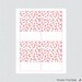 Printable Pink and Gold Food Tent Labels Cards or Place Cards - Etsy