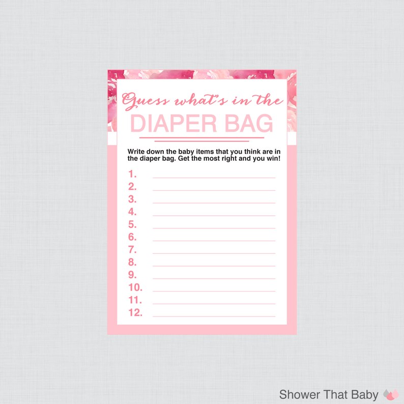 Baby Shower Diaper Bag Game Guess What s In The Diaper Etsy baby-shower-diaper-bag-game-guess-what-s-in-the-diaper-etsy