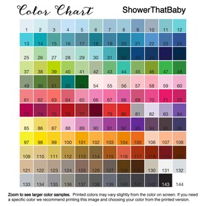 Baby Birthday Predictions Printable Chevron Baby Shower Calendar Birthday Guess the Birth Date Poster - Ombre Chevron bild 4
