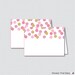 Printable Pink and Gold Food Tent Labels Cards or Place Cards - Etsy