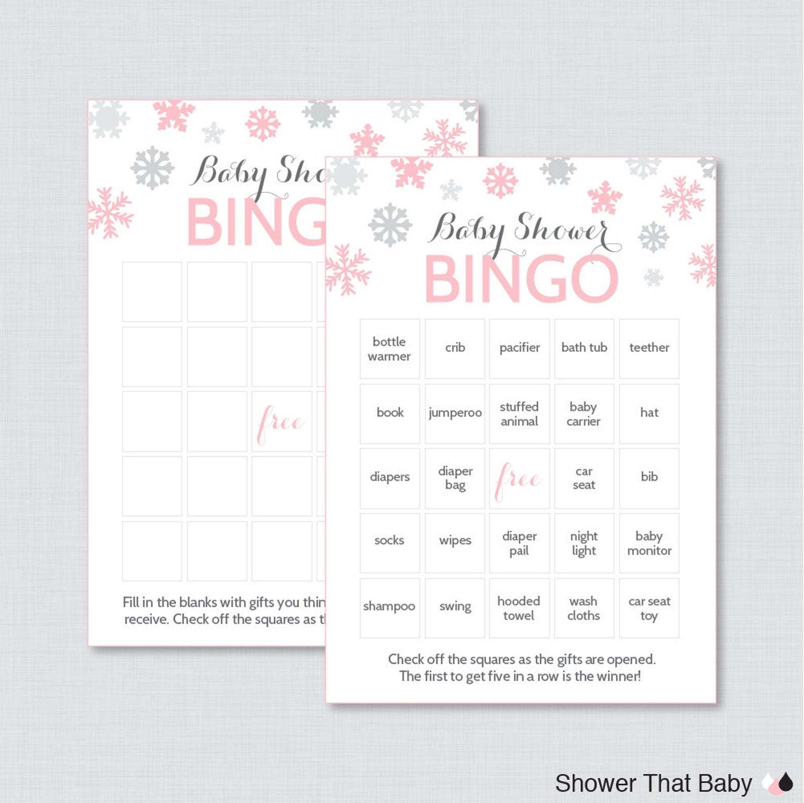 winter-wonderland-baby-shower-games-package-with-seven-etsy