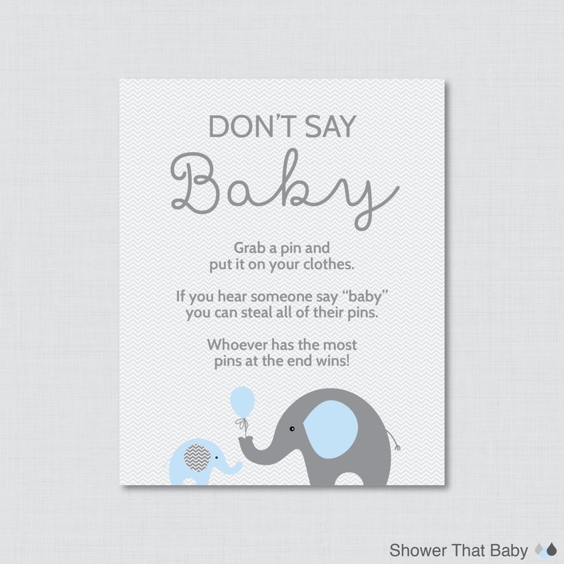 Dont Say Kid Kid Shower Activity Printable Elephant Dont Say Little one Indication Diaper Pin Dresses Pin Video game - Immediate Down load - Blue Elephant 0024-B photo about Don T Say Baby Printable referred to as Dont Say Kid Kid Shower Video game Printable Elephant Dont Say Boy or girl Signal Diaper Pin Clothing Pin Recreation - Instantaneous Down load - Blue Elephant 0024-B
