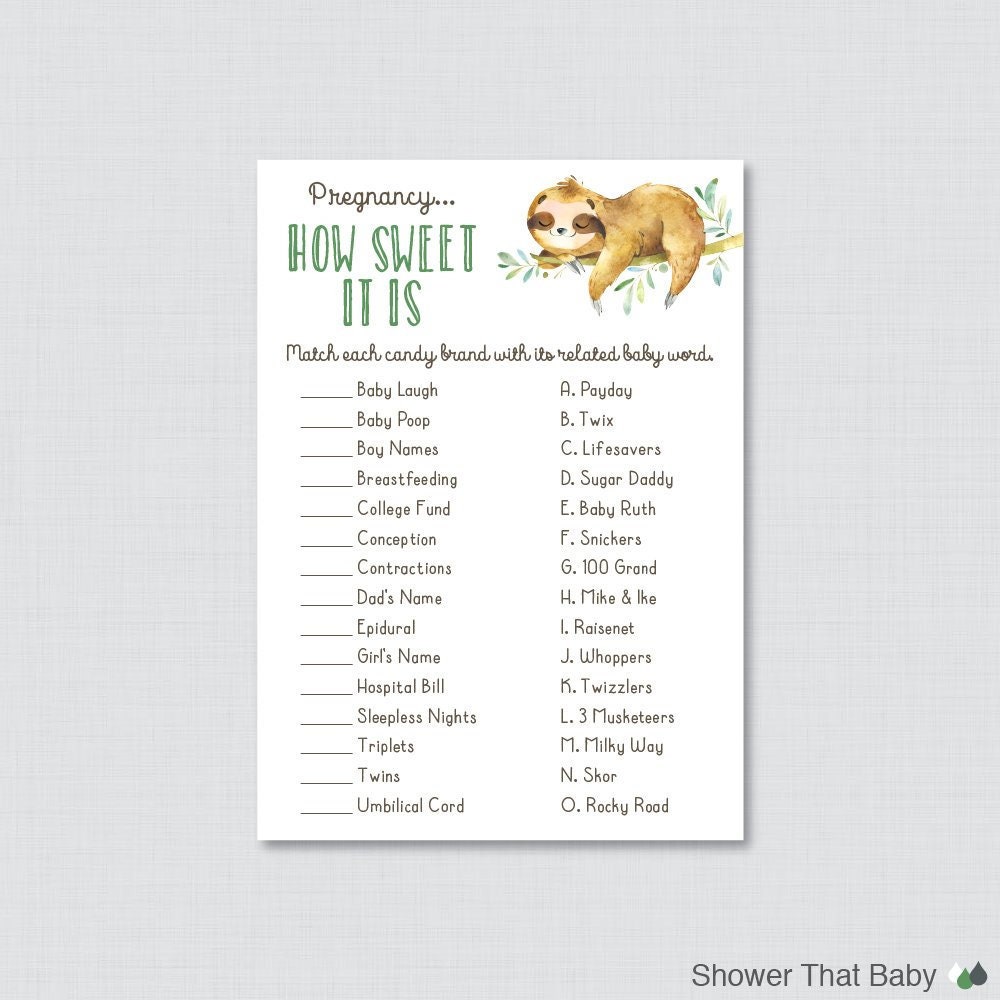 sloth-baby-shower-pregnancy-how-sweet-it-is-game-printable-instant-download-cute-sloth-themed-baby-shower-candy-match-game-0076-etsy