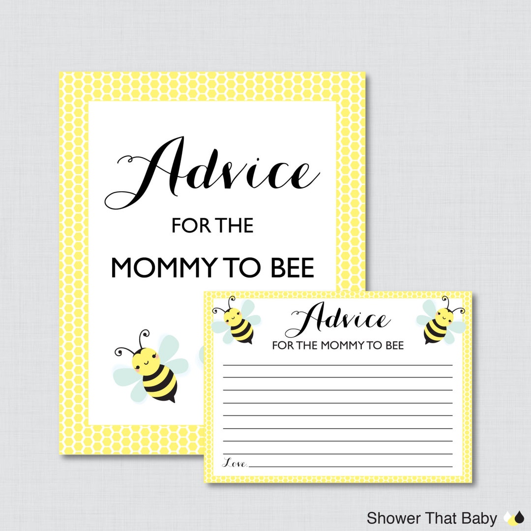 Advice For Mommy To Be Free Template