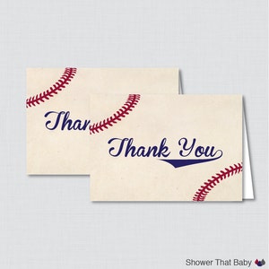 Biglietto di ringraziamento stampabile per baseball - Download istantaneo stampabile - Biglietto di ringraziamento per baby shower di baseball, Biglietto di ringraziamento per baseball - 0027