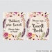 Printable Boho Baby Shower Table Signs SIX Signs Welcome - Etsy