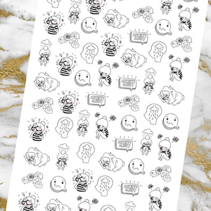 gofii Mini/Small Self Adhesive 3D Different Moods Smiley/Emoji Plastic  Stickers Pack of 1 Sticker