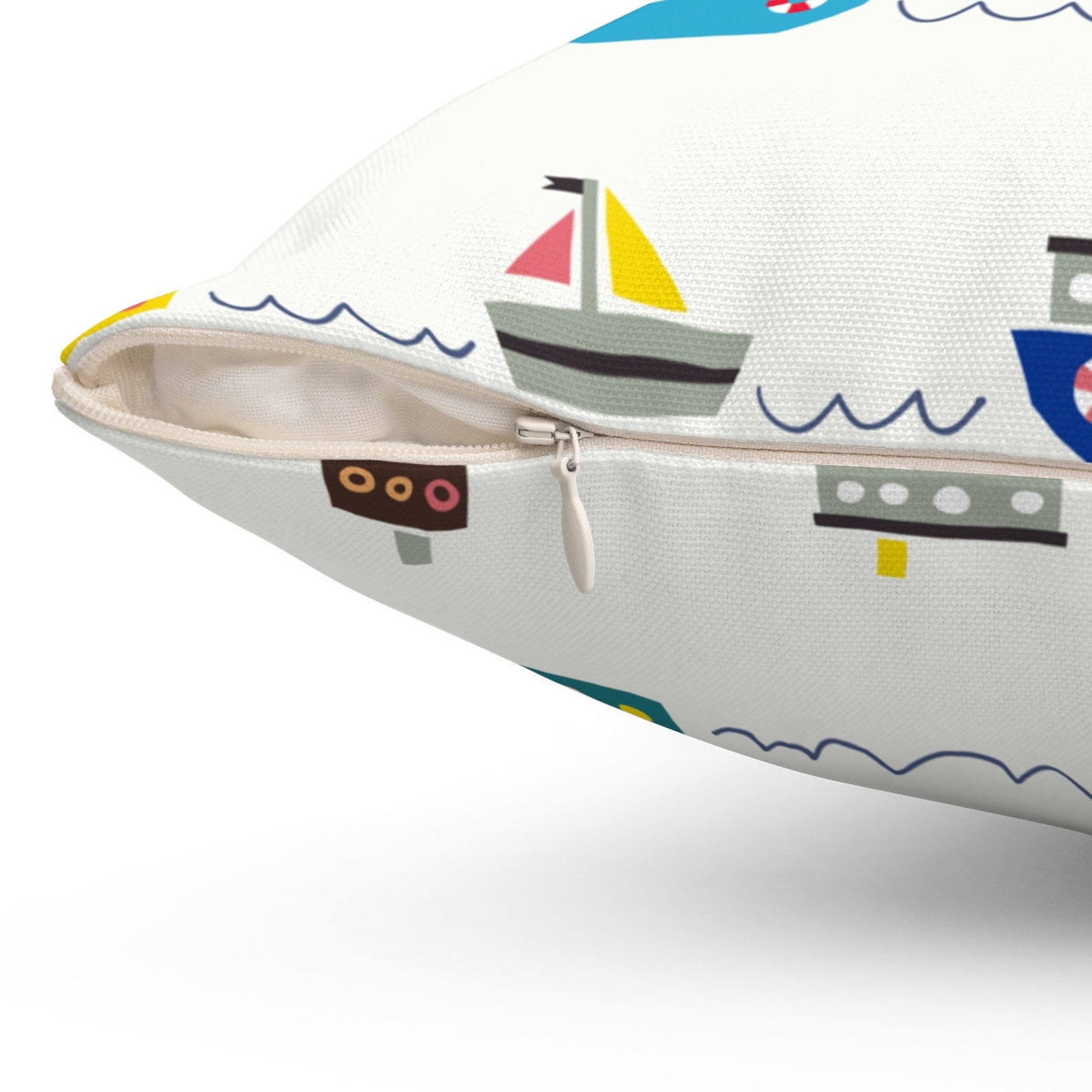 Nautical Kids Throw Pillow Boys Bedroom Throw Pillows Boys Etsy