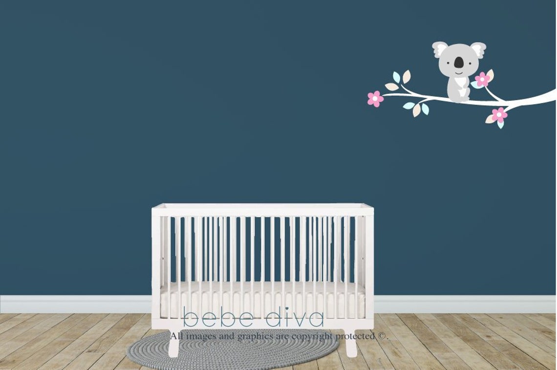 Koala Wall Decals Aussie Wall Decals Nursery Baby Wall Etsy