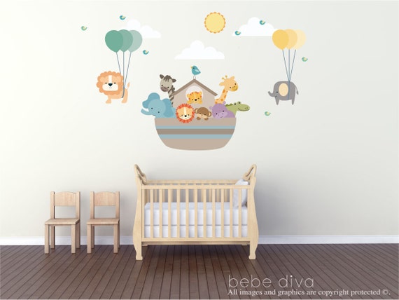 safari wall stickers nursery