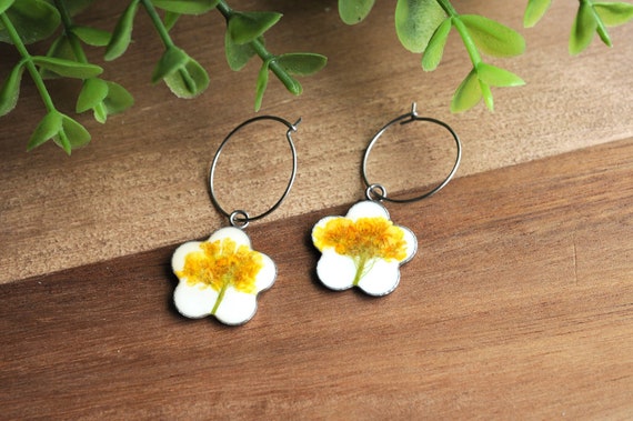 Earrings With Flowers Inside 2024 citybeef