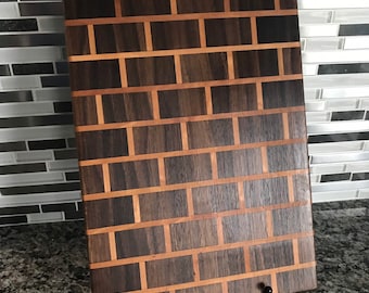 brick cutting board etsy