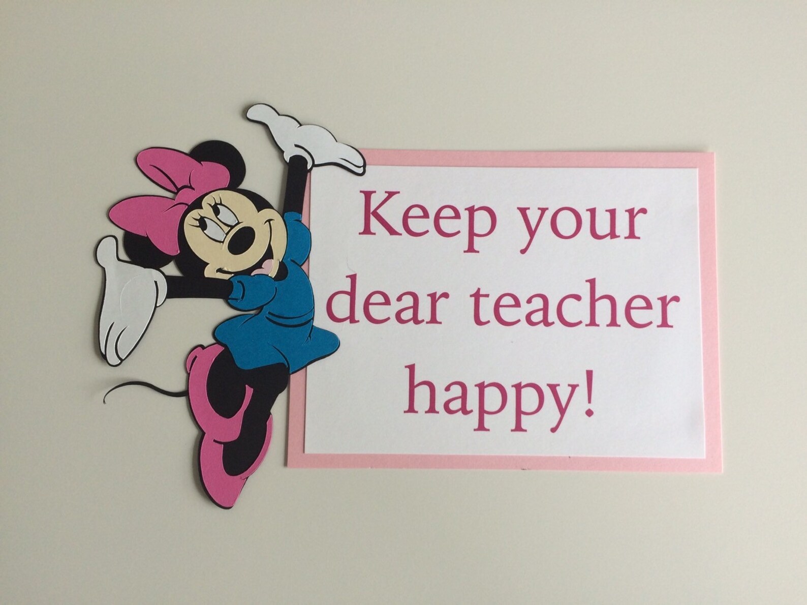 Disney Classroom Rules with Thumper Mike Mrs. Potts Etsy
