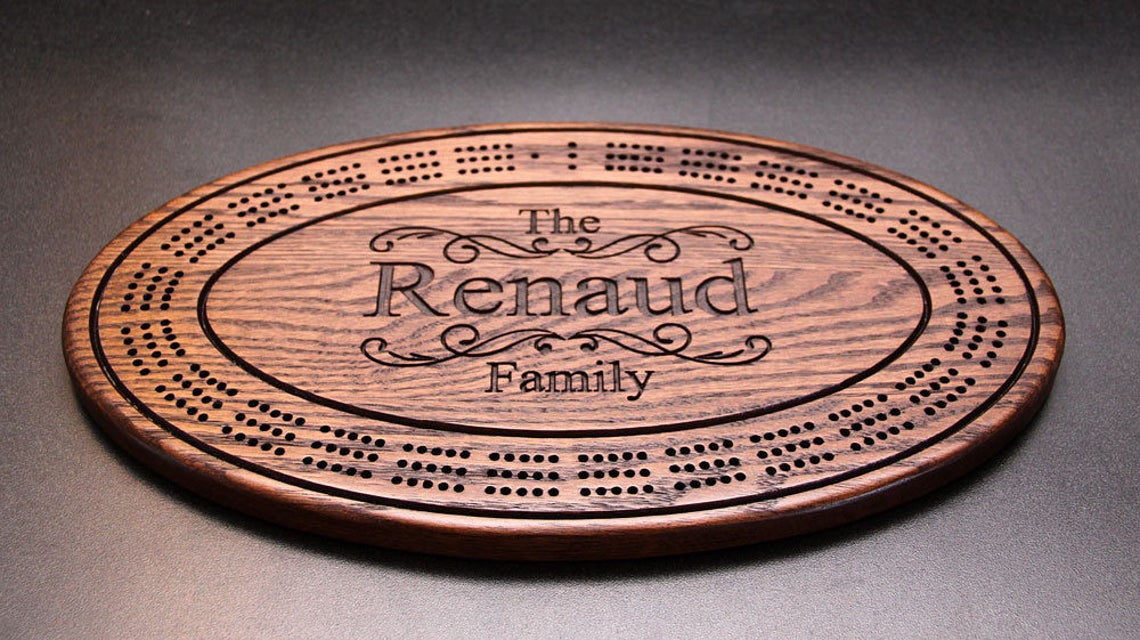 Cribbage Cribbage Boards Custom Cribbage Board Personalized Etsy Canada