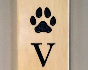 Dog Print Sign