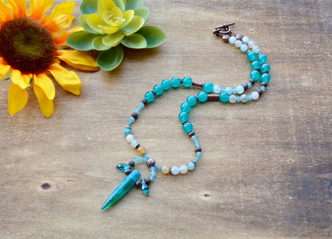 Beaded Necklace / Gift for Her / Gifts for Her / Birthday Gift Etsy