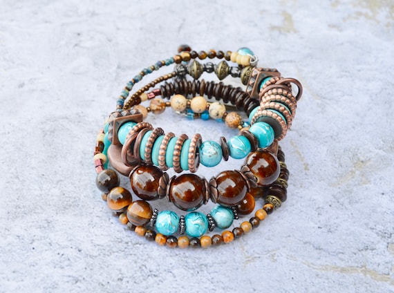 Bohemian beaded bracelets sale