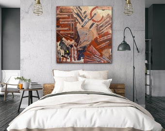 abstract art / home decor / wall art / interior designs / original painting / bedroom wall art / living room art / interior designs