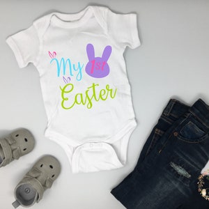 My First Easter SVG: Bunny Shirt Design (Digital Download)
