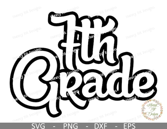 7th Grade SVG, School SVG, Teacher Shirt, 7th Grade Shirt, 7th Grade Teacher, Cut File, Vector File, Cricut Design Space, Silhouette Studio Il_570xn