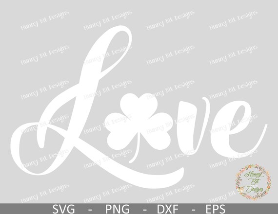 St Patrick S Day Svg Shamrock Love Svg Clover Lucky Shirt Lucky Charm Svg Cut File Vector File Cricut Design Space Silhouette Studio By Hunny Bit Designs Catch My Party