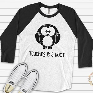 Uil hoot SVG, onderwijs is een hoot SVG, school SVG, leraar shirt, school shirt, gesneden bestand, vector bestand, Cricut ontwerpruimte, Silhouette Studio afbeelding 2