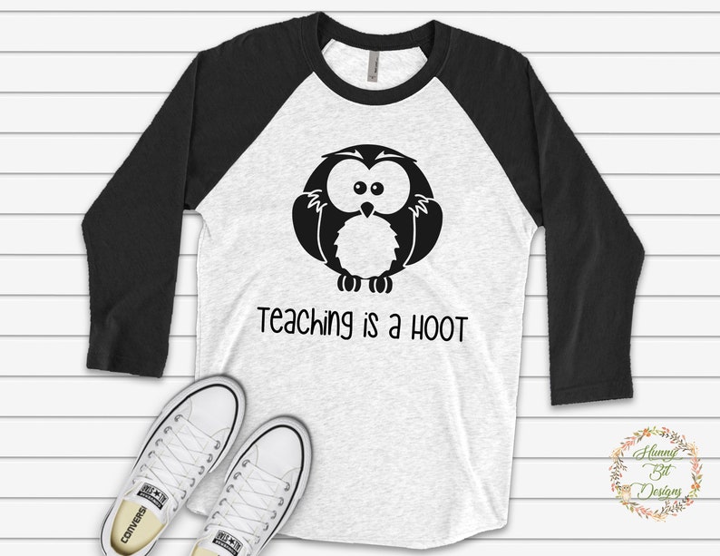 Uil hoot SVG, onderwijs is een hoot SVG, school SVG, leraar shirt, school shirt, gesneden bestand, vector bestand, Cricut ontwerpruimte, Silhouette Studio afbeelding 2