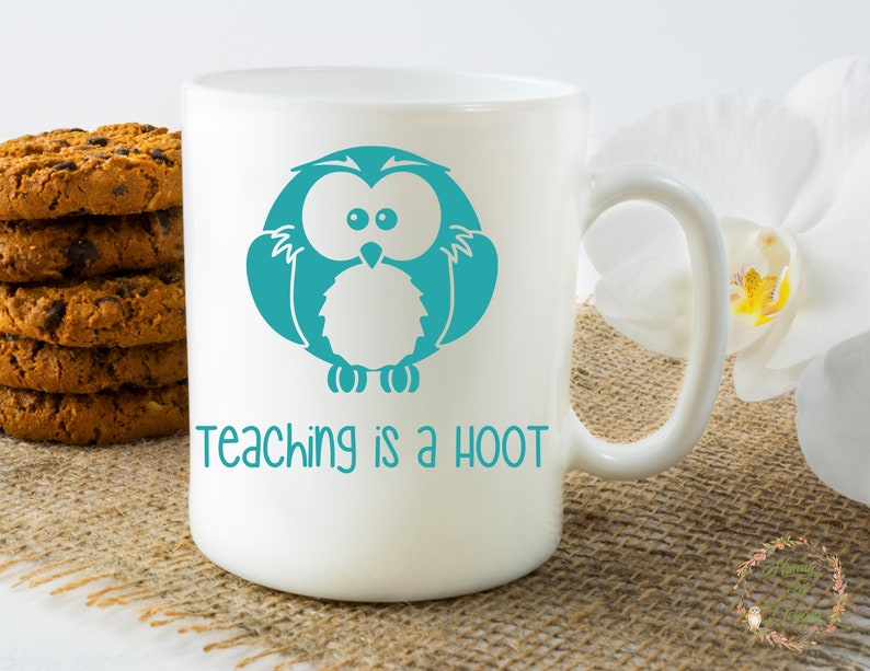 Uil hoot SVG, onderwijs is een hoot SVG, school SVG, leraar shirt, school shirt, gesneden bestand, vector bestand, Cricut ontwerpruimte, Silhouette Studio afbeelding 6