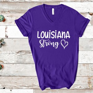 Louisiana SVG, Louisiana Strong SVG, Louisiana Shirt, La State SVG, Cuttable File, Vector File, Cricut Design Space, Silhouette Studio image 4