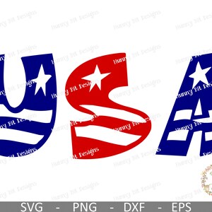 USA SVG, America svg, Patriotic svg,  4th of July Shirt, USA Shirt, July 4th, Cut File, Vector File, Cricut Design Space, Silhouette Studio