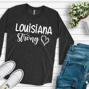 Louisiana SVG, Louisiana Strong SVG, Louisiana Shirt, La State SVG, Cuttable File, Vector File, Cricut Design Space, Silhouette Studio image 5