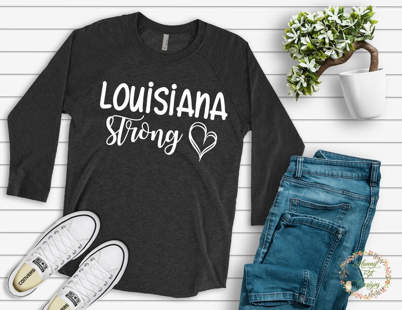 Louisiana SVG, Louisiana Strong SVG, Louisiana Shirt, La State SVG, Cuttable File, Vector File, Cricut Design Space, Silhouette Studio image 5