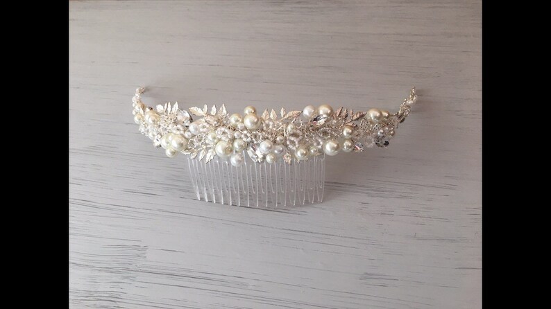 Evie Bridal Hairpiece Wedding Hair Accessories Bridal image 5